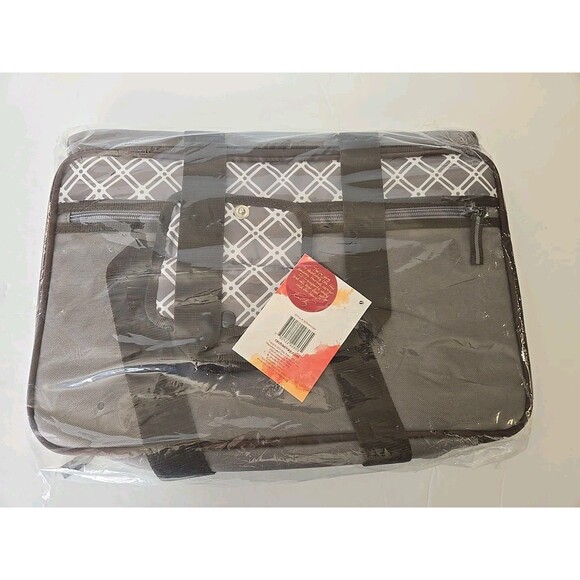 Rachael Ray Pack & Go Lasagna Lugger Thermal Insulated Casserole Carrier Grey - Picture 1 of 6